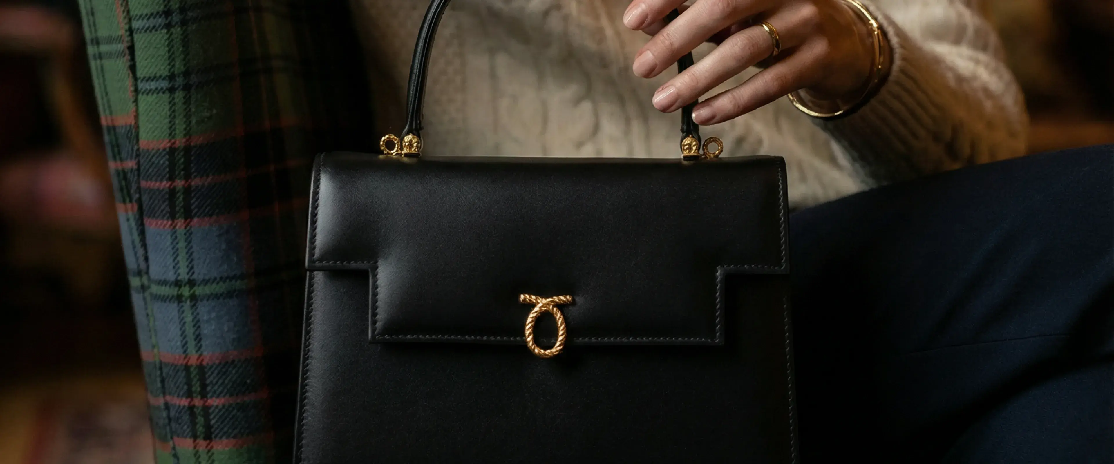 Royal Collection Trust x Launer campaign detail