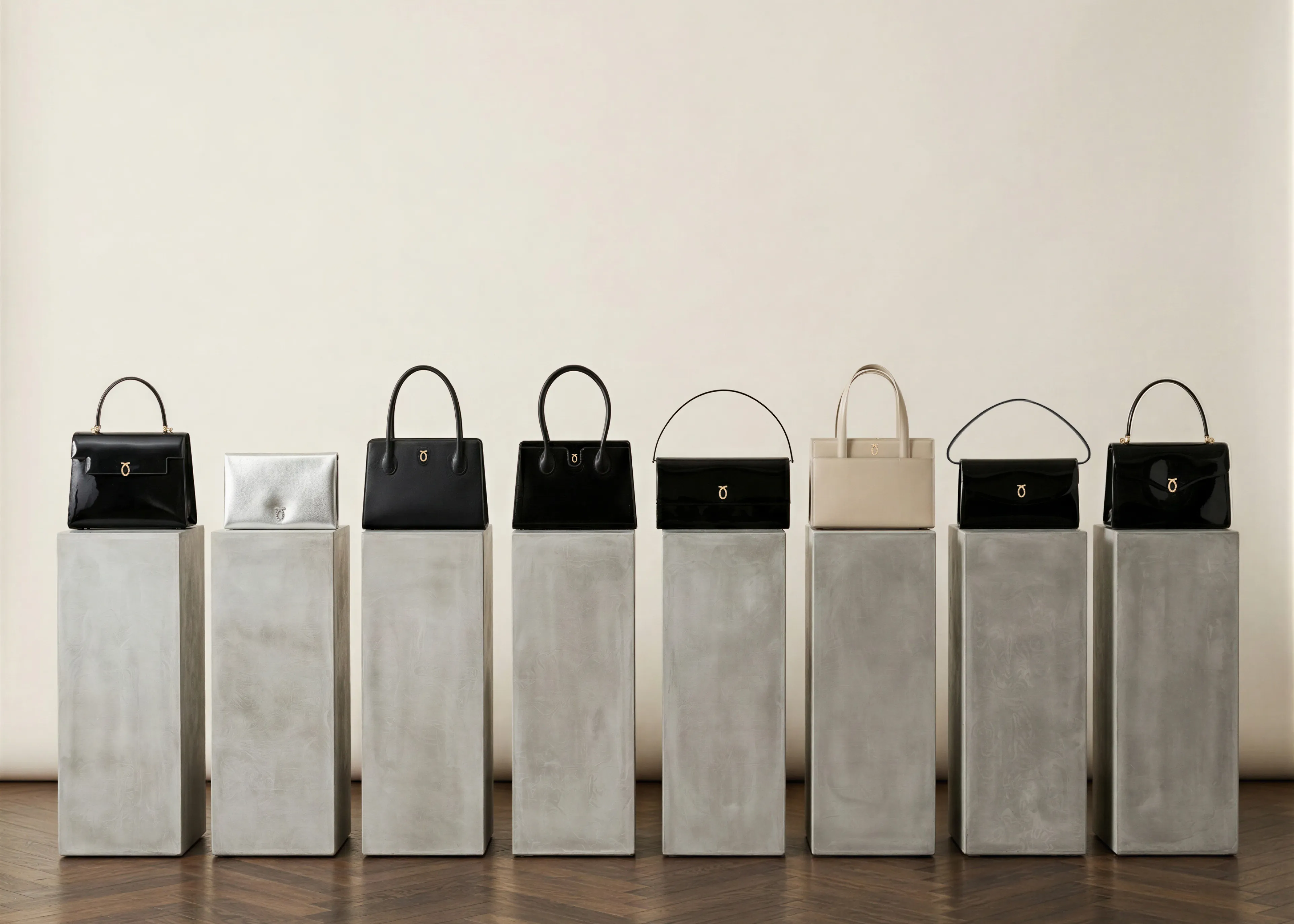 The eight iconic Launer handbag styles associated with Queen Elizabeth II